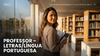 Capa: PROFESSOR – LETRAS/LÍNGUA PORTUGUESA