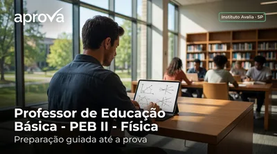Capa: Professor de Educação Básica - PEB II - Física
