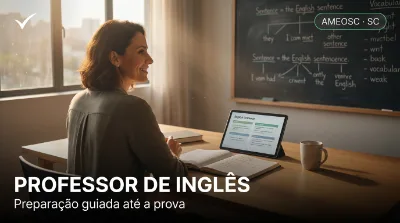 Capa: PROFESSOR DE INGLÊS