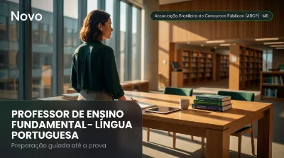 Capa: PROFESSOR DE ENSINO FUNDAMENTAL – LÍNGUA PORTUGUESA