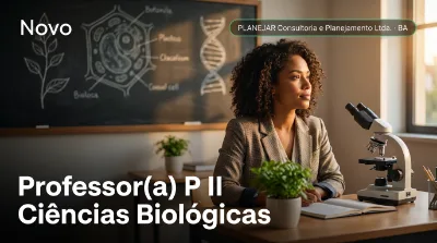 Capa: Professor(a) P II Ciências Biológicas