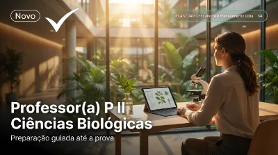 Capa: Professor(a) P II Ciências Biológicas