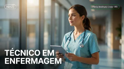 Capa: TÉCNICO EM ENFERMAGEM