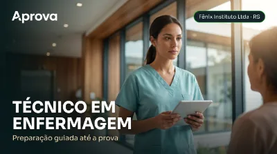 Capa: TÉCNICO EM ENFERMAGEM
