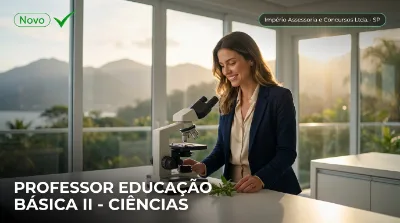 Capa: PROFESSOR EDUCAÇÃO BÁSICA II - CIÊNCIAS