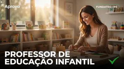 Capa: PROFESSOR DE EDUCAÇÃO INFANTIL