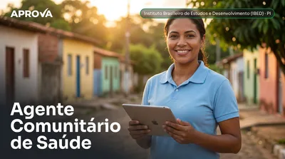 Capa: Agente Comunitário de Saúde