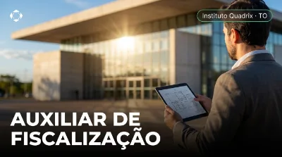 Capa: AUXILIAR DE FISCALIZAÇÃO