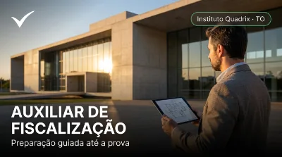 Capa: AUXILIAR DE FISCALIZAÇÃO
