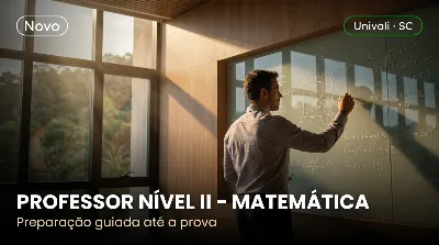 Capa: PROFESSOR NÍVEL II – MATEMÁTICA
