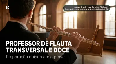 Capa: PROFESSOR DE FLAUTA TRANSVERSAL E DOCE