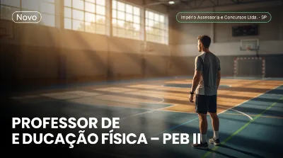 Capa: PROFESSOR DE EDUCAÇÃO FÍSICA – PEB II
