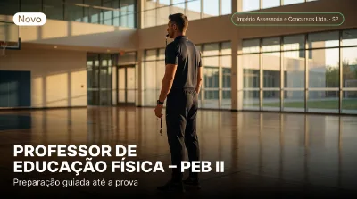 Capa: PROFESSOR DE EDUCAÇÃO FÍSICA – PEB II