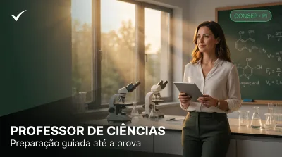 Capa: PROFESSOR DE CIÊNCIAS