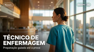 Capa: TÉCNICO DE ENFERMAGEM