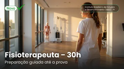 Capa: Fisioterapeuta – 30h
