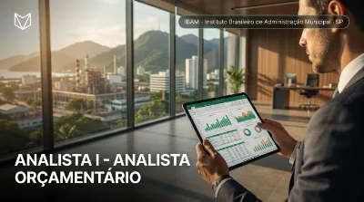 Capa: ANALISTA I - ANALISTA ORÇAMENTÁRIO