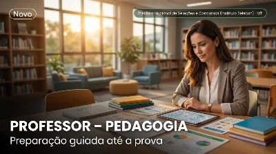 Capa: PROFESSOR – PEDAGOGIA