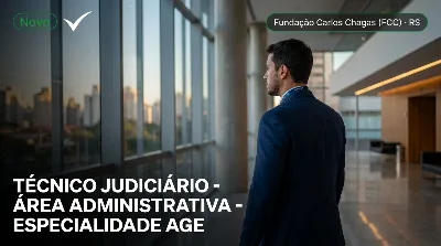 Capa: TÉCNICO JUDICIÁRIO - ÁREA ADMINISTRATIVA - ESPECIALIDADE AGENTE DE POLÍCIA JUDICIAL