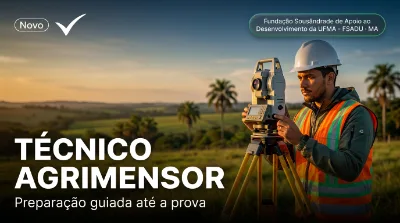 Capa: TÉCNICO AGRIMENSOR