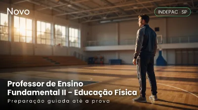 Capa: Professor de Ensino Fundamental II – Educação Física