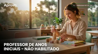Capa: PROFESSOR DE ANOS INICIAIS – NÃO HABILITADO