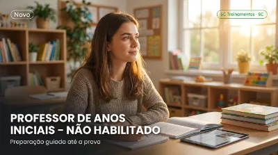 Capa: PROFESSOR DE ANOS INICIAIS – NÃO HABILITADO