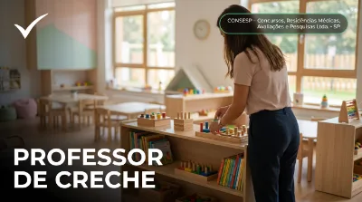 Capa: PROFESSOR DE CRECHE