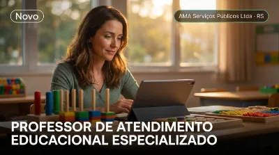 Capa: PROFESSOR DE ATENDIMENTO EDUCACIONAL ESPECIALIZADO