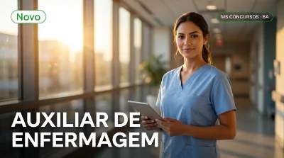 Capa: AUXILIAR DE ENFERMAGEM