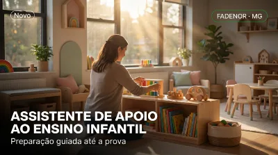 Capa: ASSISTENTE DE APOIO AO ENSINO INFANTIL