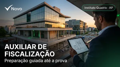 Capa: AUXILIAR DE FISCALIZAÇÃO