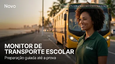 Capa: MONITOR DE TRANSPORTE ESCOLAR