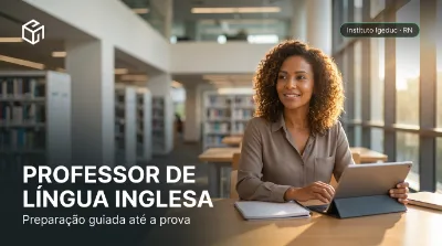 Capa: PROFESSOR DE LÍNGUA INGLESA