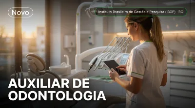 Capa: AUXILIAR DE ODONTOLOGIA