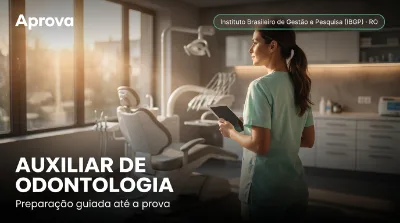Capa: AUXILIAR DE ODONTOLOGIA