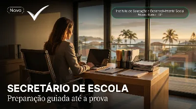Capa: SECRETÁRIO DE ESCOLA