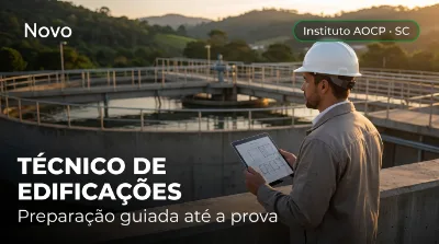 Capa: TÉCNICO DE EDIFICAÇÕES
