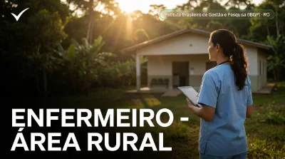 Capa: ENFERMEIRO - ÁREA RURAL