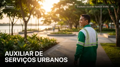 Capa: AUXILIAR DE SERVIÇOS URBANOS