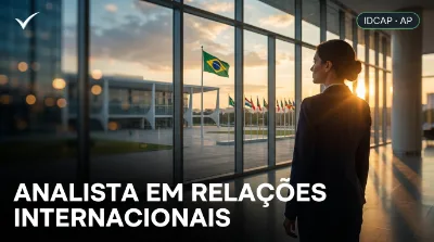 Capa: ANALISTA EM RELAÇÕES INTERNACIONAIS