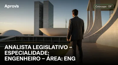 Capa: ANALISTA LEGISLATIVO – ESPECIALIDADE: ENGENHEIRO – ÁREA: ENGENHARIA CIVIL