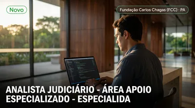 Capa: ANALISTA JUDICIÁRIO - ÁREA APOIO ESPECIALIZADO - ESPECIALIDADE TECNOLOGIA DA INFORMAÇÃO