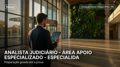 Capa: ANALISTA JUDICIÁRIO - ÁREA APOIO ESPECIALIZADO - ESPECIALIDADE TECNOLOGIA DA INFORMAÇÃO