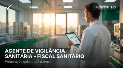 Capa: AGENTE DE VIGILÂNCIA SANITÁRIA - FISCAL SANITÁRIO