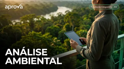 Capa: ANÁLISE AMBIENTAL