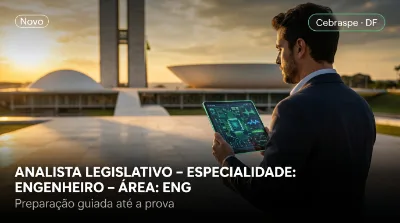Capa: ANALISTA LEGISLATIVO – ESPECIALIDADE: ENGENHEIRO – ÁREA: ENGENHARIA ELETRÔNICA/TELECOMUNICAÇÕES