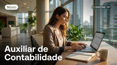 Capa: Auxiliar de Contabilidade
