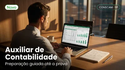 Capa: Auxiliar de Contabilidade