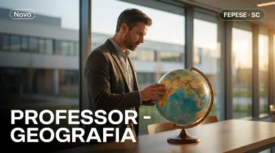 Capa: PROFESSOR - GEOGRAFIA